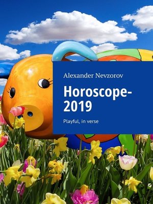 cover image of Horoscope-2019. Playful, in verse